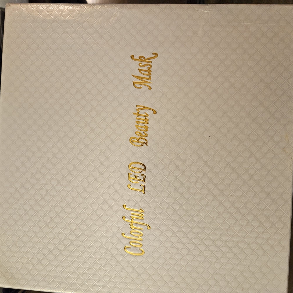 Colorful LED Beauty Mask. Used Like New, I Only Used It Like 2 Times.